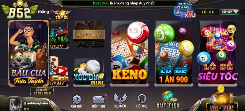 Quy trình tham gia chơi lô đề siêu tốc trên B52