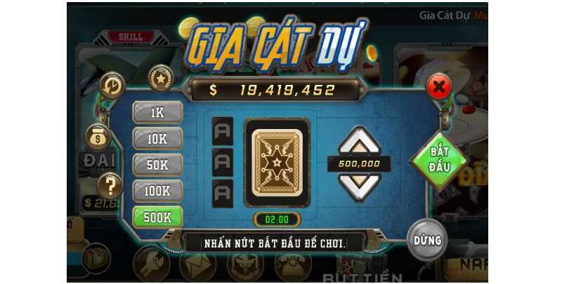 Giao diện bắt mắt của Mini game là một điểm cộng lớn